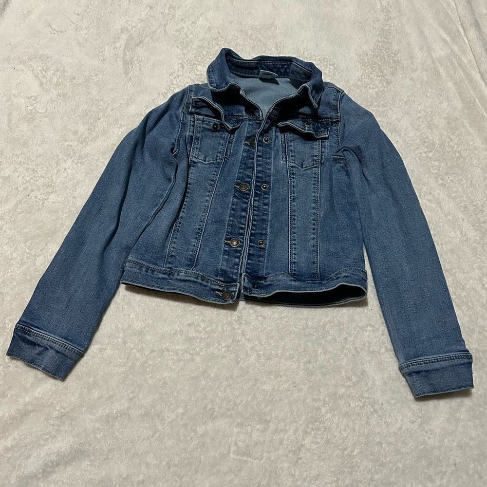 Jumping Beans Girls Denim/ jean jacket - size 8